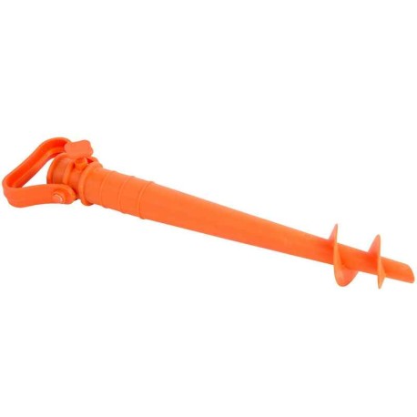 Barrena Fijación Pie Sombrilla PARUV Naranja