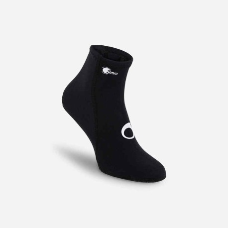 Calcetines Buceo Negro Neopreno 2 mm