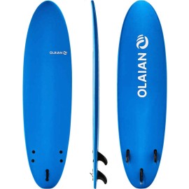 Tabla de Surf Evolutiva de Espuma 100 7'. Se entrega con una correa y 3 quillas.