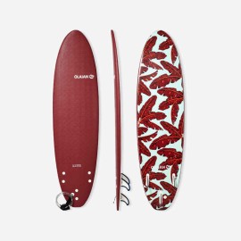 Tabla de surf de 7' 500 SoftCorrea + 3 Quillas
