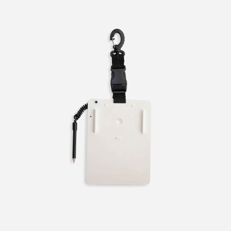Pizarra de Comunicación SCD con soporte para espejo y lápiz con bungee