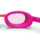 Goggles de natación con cristales claros rosa y naranja para niños Xbase