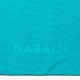 Toalla Azul Rayas Microfibra Talla G 80 x 130 cm