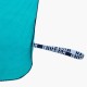 Toalla Azul Rayas Microfibra Talla G 80 x 130 cm