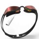 Goggles de natación cristales espejo negro con rojo unitalla Bfast