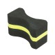 Pullbuoy Natación 500 Negro Amarillo Talla M