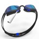 Goggles de natación con cristales espejo negros unitalla BFAST