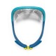 Máscara acuática con cristales claros azul/amarillo para niños Swimdow