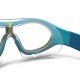 Máscara acuática con cristales claros azul/amarillo para niños Swimdow