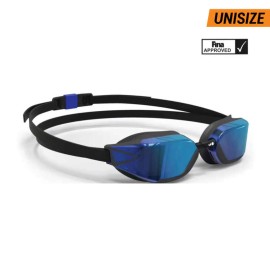 Goggles de natación con cristales espejo negros unitalla BFAST