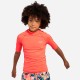 Playera anti-UV coral para niños