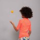 Playera anti-UV coral para niños