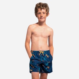 Bermudas Bambú Azul Marino