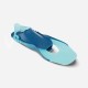 Aletas Snorkel Subea SNK 500 Niño Verde Turquesa Ajustables