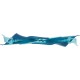 Aletas Snorkel Subea SNK 500 Niño Verde Turquesa Ajustables