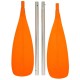 Remo de Kayak Naranja Desmontable 4 Partes