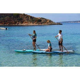 Remo de Stand Up Paddle 100 Naranja Desmontable 3 Partes Ajustable 170-220 cm