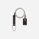 Leash Surf Negro 7' (210 cm) Diámetro 7 mm