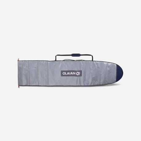 Funda Tabla Surf Olaian 500 de 7.3 a 9.4 pies. Bolsa.