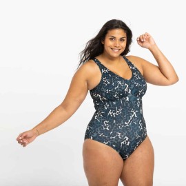 Traje de baño azul para mujer Romi Missy