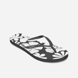 Sandalias blanco y negro para mujer 120 Lila