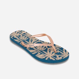 Sandalias azules y rosa para mujer 120 Lino