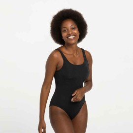 Traje de baño negro purpurina para mujer Heva Joy Starlight