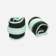 Brazaletes Lastrados Bucle Aquagym Verde Claro 0,5 kg x2