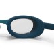 Goggles de natación con cristales claros azules con blanco unitalla Xbase