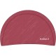 Gorra Natación Diag Rubí Revestida Silicón Talla M
