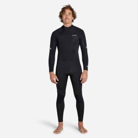 Traje de surf de neopreno negro para hombre 4/3 mm 500 PE23