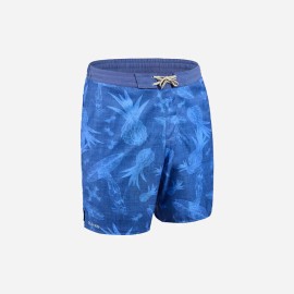 Bermuda de surf largo azul surfista BS100L