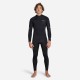 Traje de surf de neopreno negro para hombre 4/3 mm 500 PE23