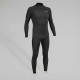 Traje de surf de neopreno negro para hombre 4/3 mm 500 PE23