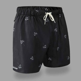 Bermudas 100 Hombre Palmito Negro 15”