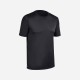 Playera de surf con protección solar/top anti-UV de manga corta negra