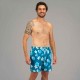Boardshort de Surf BS100 15" Eco Venice Blue