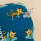 Flotadores para uso en alberca - Azul Estampado Tigre Interior Tejido Niño 15-30 kg