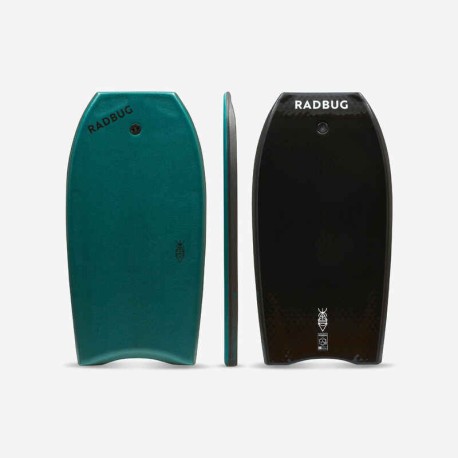 Bodyboard verde con negro 900