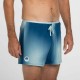 Bermudas de natación cortas azul con camuflaje para hombre 100