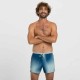 Bermudas de natación cortas azul con camuflaje para hombre 100